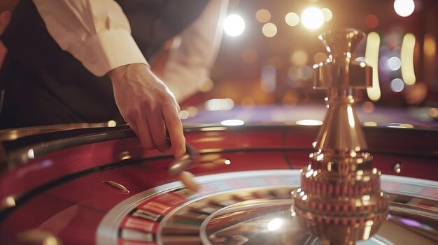 Evolution Gaming blackjack table with dealer and player cards